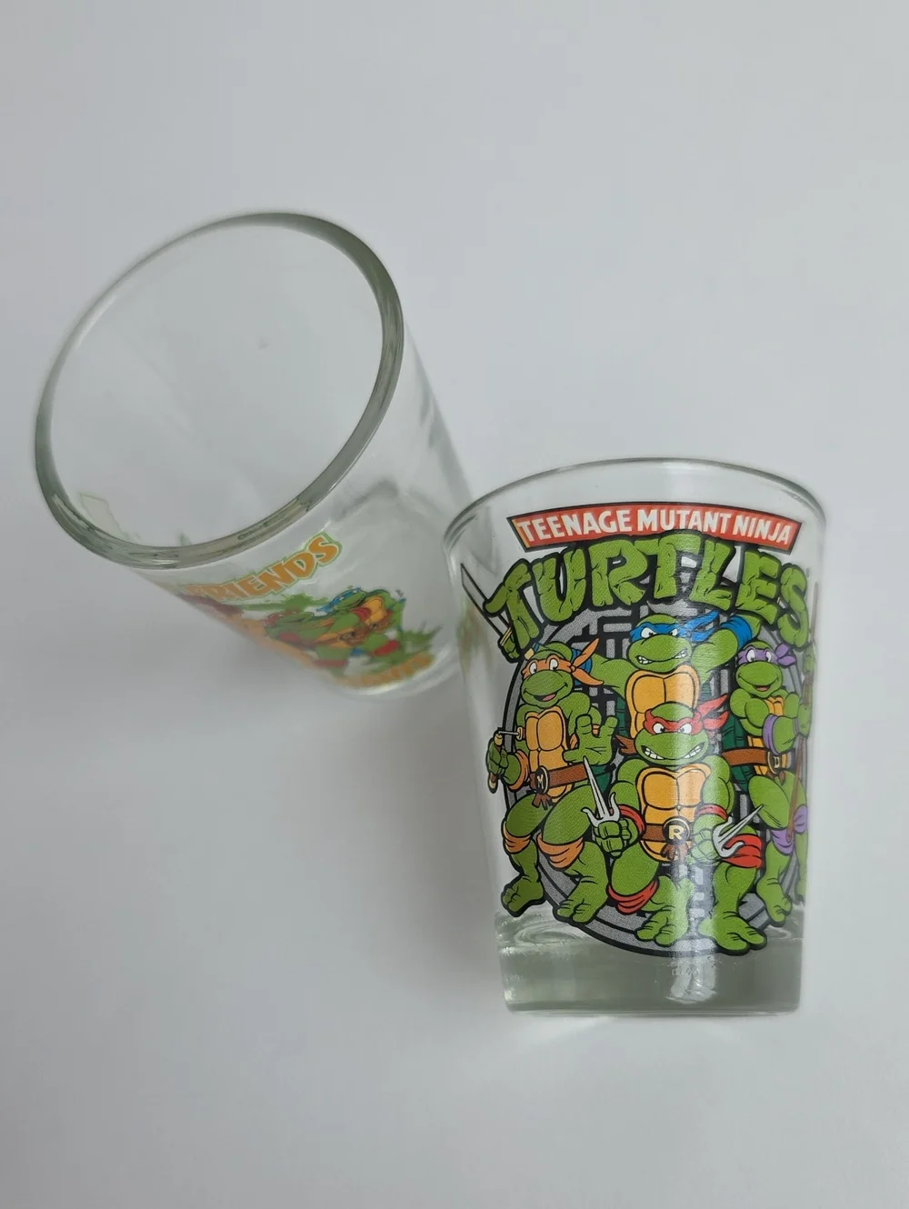 Teenage Mutant Ninja Turtles shot glasses Shredder and Splinter - Set Of 4 TMNT